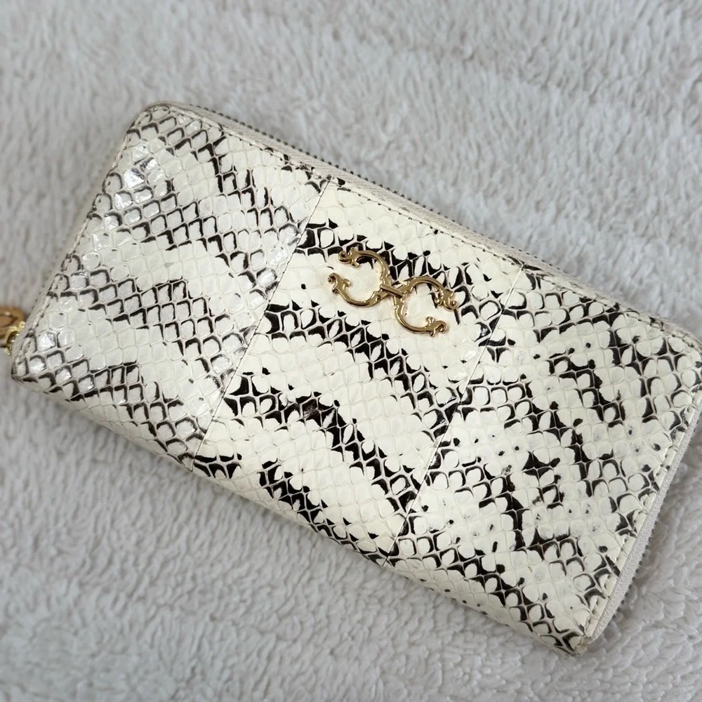 C Wonder Snakeskin Wallet - Picture 3 of 13
